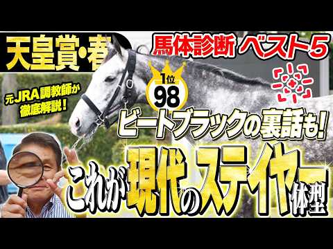 【天皇賞・春2026】ダービー馬のステイヤー適性は！？ビートブラックの意外な馬体適性の話も！中村均元調教師が馬体診断ベスト５を発表 ！《東スポ競馬》